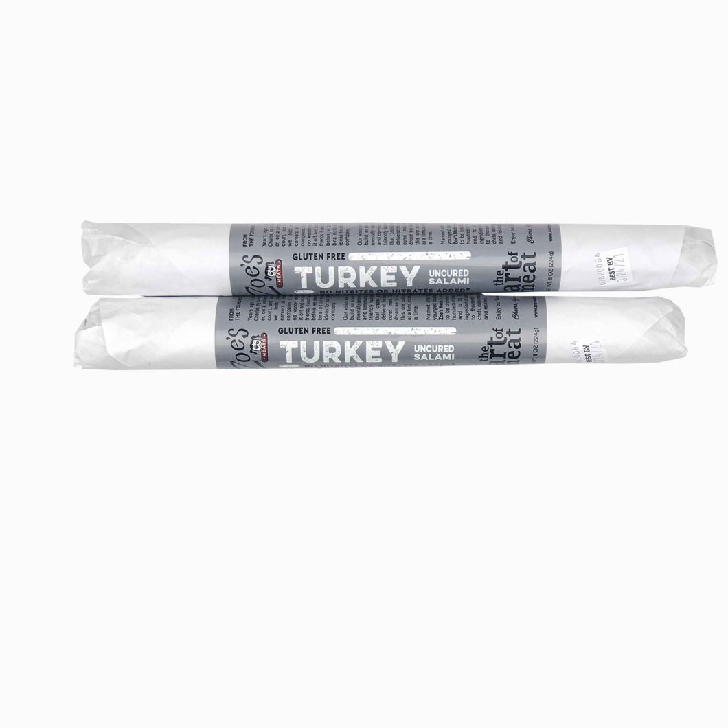 Uncured Turkey Salami, 8oz - 2 pack